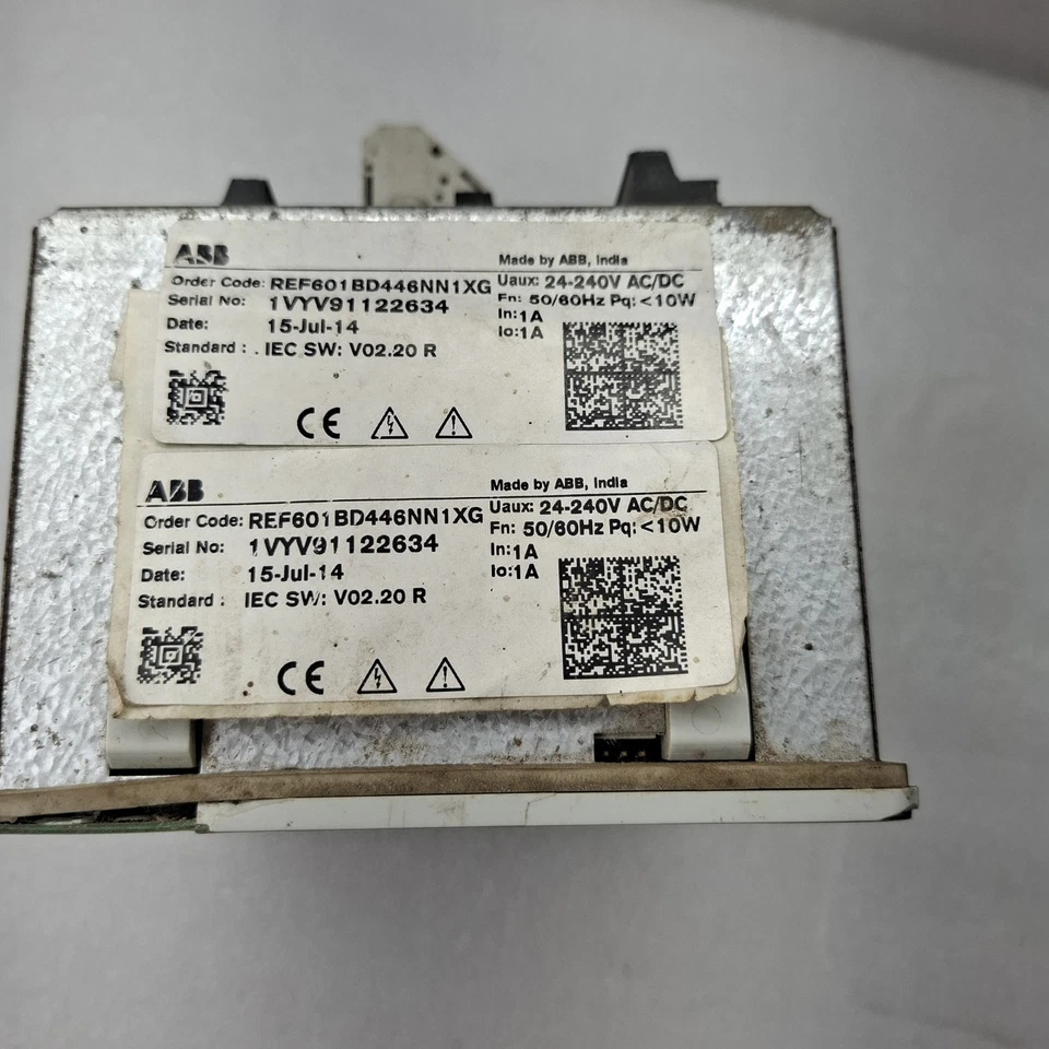 ABB REF601 Feeder Protection Relay REF601BD446NN1XG 24-240V AC/DC